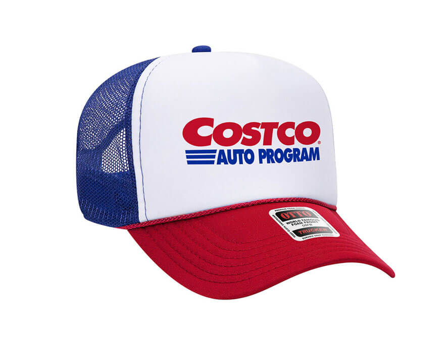 Costco Auto Program branded trucker hat