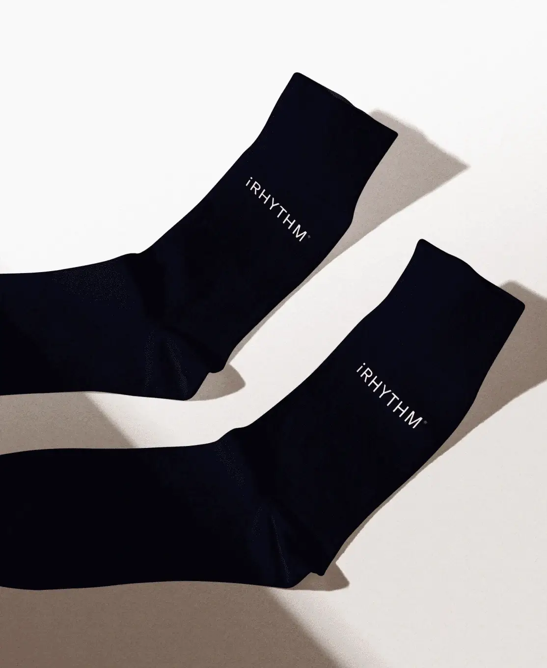 Branded iRhythm socks