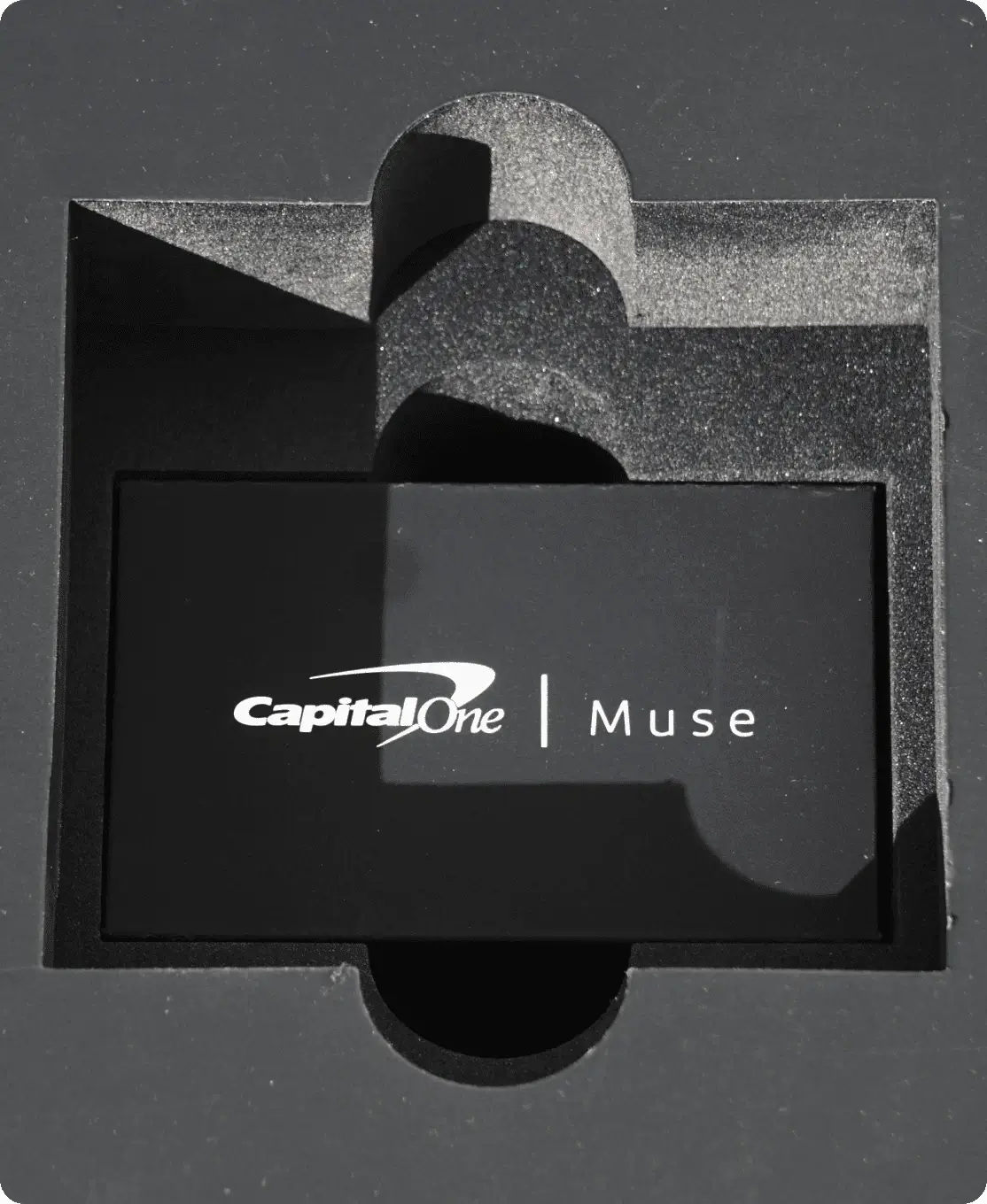 Individually engraved metal NFC business cards